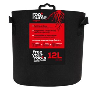 Root Nurse Black Pot 12L